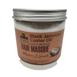 Poshmark Title: OKAY Black Jamaican Castor Oil‎ Hair Masque 17 oz